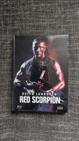Red Scorpion * Blu ray + DVD * Limited Mediabook NSM * uncut * Dolph Lundgren * seltenes Cover 