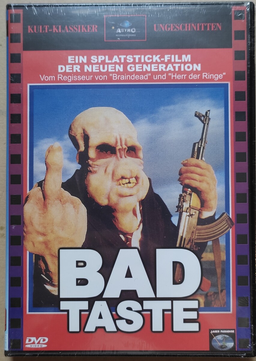 Astro Kult Klassiker - Bad Taste - Uncut - 89 min. - NEU OVP 