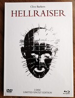HELLRAISER - 2-Disc Limited Uncut Edition - Mediabook - White Edition - NEU+OVP