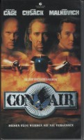 VHS - CON AIR - Jerry Buckenheimer - Nicolas Cage John Cusack Malkovich