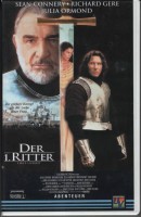 VHS - DER 1. RITTER - Sean Connery Richard Gere - UV Video