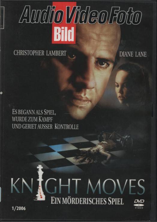 KNIGHT MOVES - EIN MÖRDERISCHES SPIEL - Christopher Lambert Diane Lane - Schach Thriller