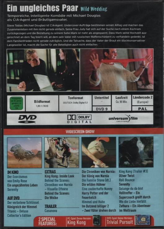 EIN UNGLEICHES PAAR - WILD WEDDING - Action Komödie - Michael Douglas Albert Brooks