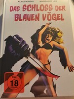 DAS SCHLOSS DER BLAUEN VÖGEL Blu-Ray Mediabook Cover A neu/OVP Giallo Kinski (Versand frei) 