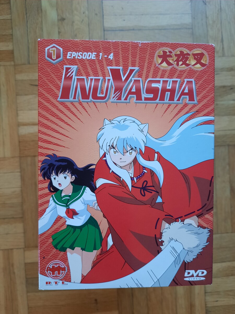 DVD - inuyasha 1 episode 1 bis 4