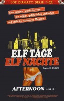 Afternoon Elf Tage 11 Nächte Teil 3 GROSSE HARTBOX EDITION Bluray 50er Auflage X-Rated Joe D´Amato NEU !