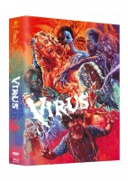 Virus - Hölle der lebenden Toten - UNCUT - Cover B - 4k UHD - Mega Mediabook - Retro Gold 63 - lim. 222 Stück - NEU/OVP 