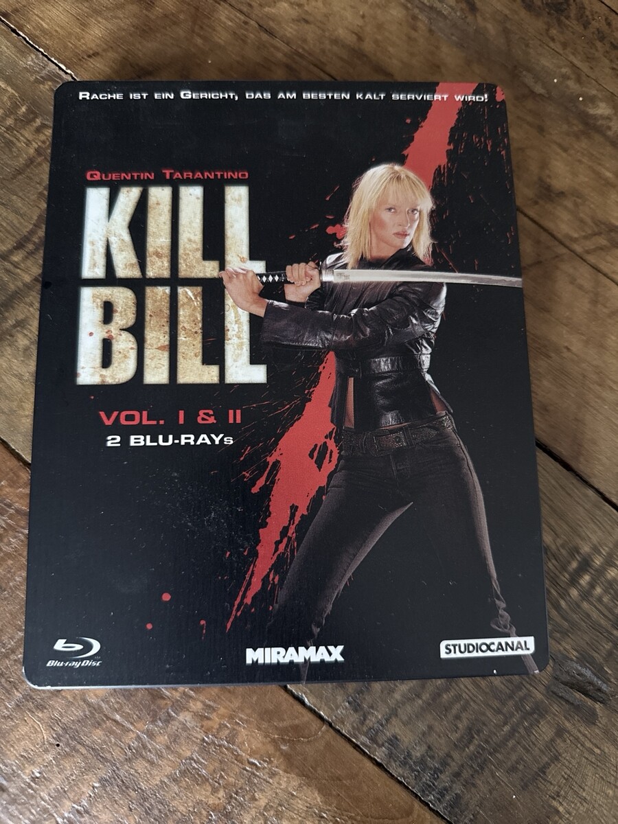 Kill Bill Vol 1 & 2 (Blu-ray Steelbook) 