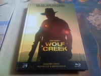Wolf Creek - Mediabook - SEHR SELTEN - Director's Cut & Unrated Version - RARITÄT - John Jarratt - OOP - Blu Ray 