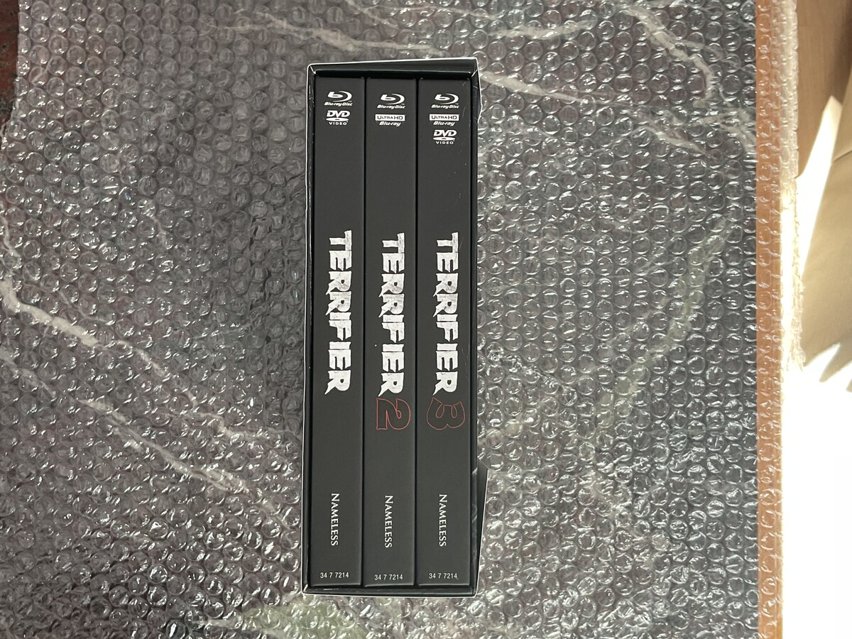 Terrifier 1-3 Mediabook im Schuber Nameless