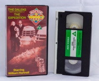 Doctor Who / Dr. Who - The Daleks - The Expedition BBC (William Hartnell) VHS