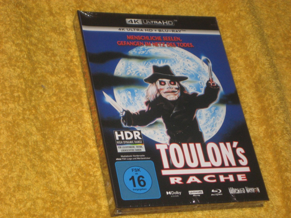 Puppet Master 3 Toulons Revenge / Rache Mediabook Cover C Limited Edition 111 Stück - 4K UHD Blu-Ray + Blu-Ray  NEU OVP
