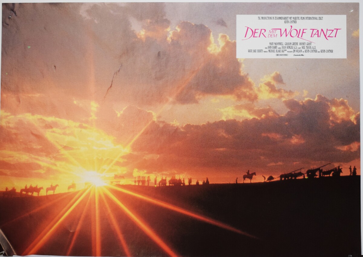 Der mit dem Wolf Tanzt - 1 Kino-Aushangfoto  A4  (0027/07)