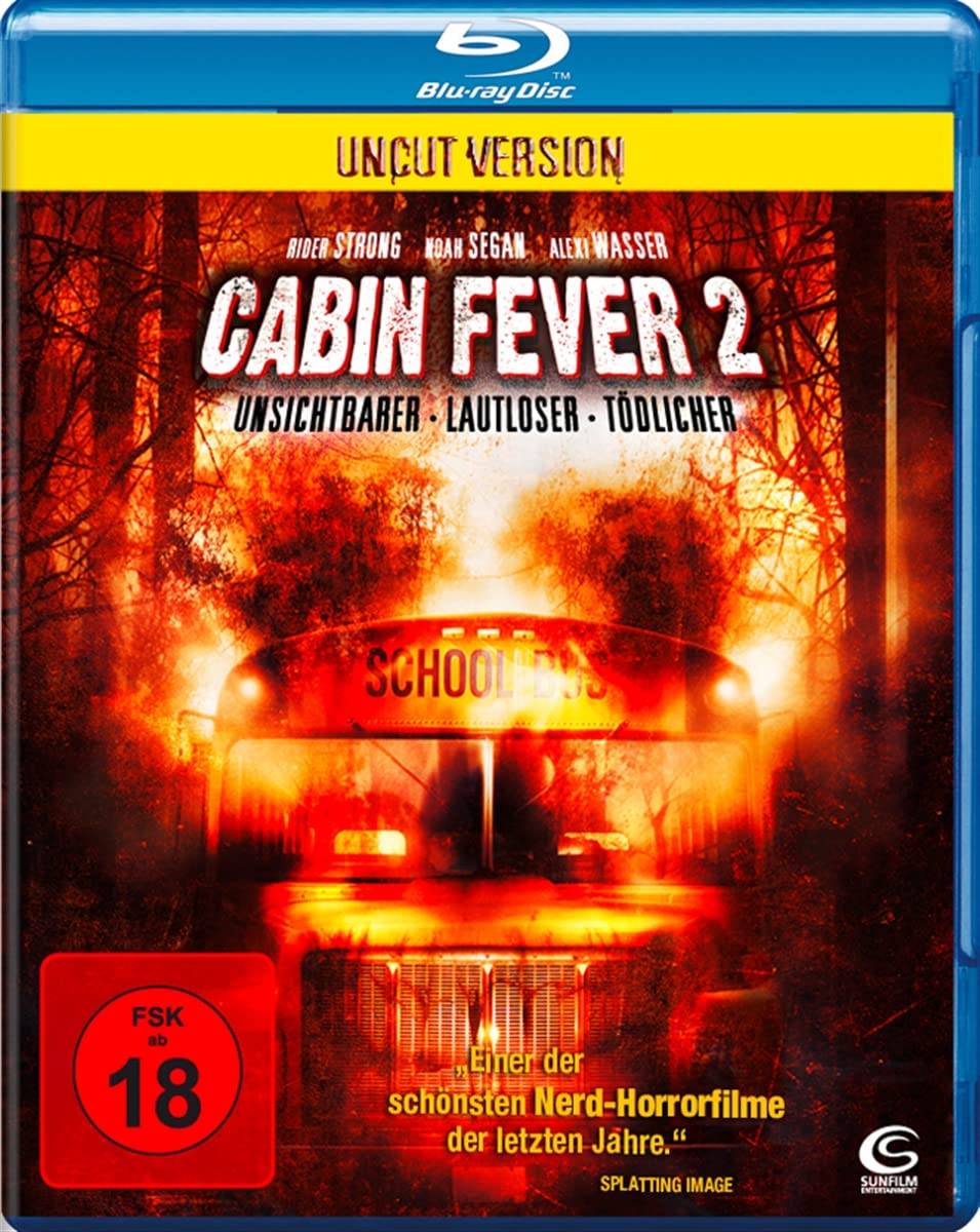 Cabin Fever 2 - Uncut Version (Blu Ray) NEU/OVP 