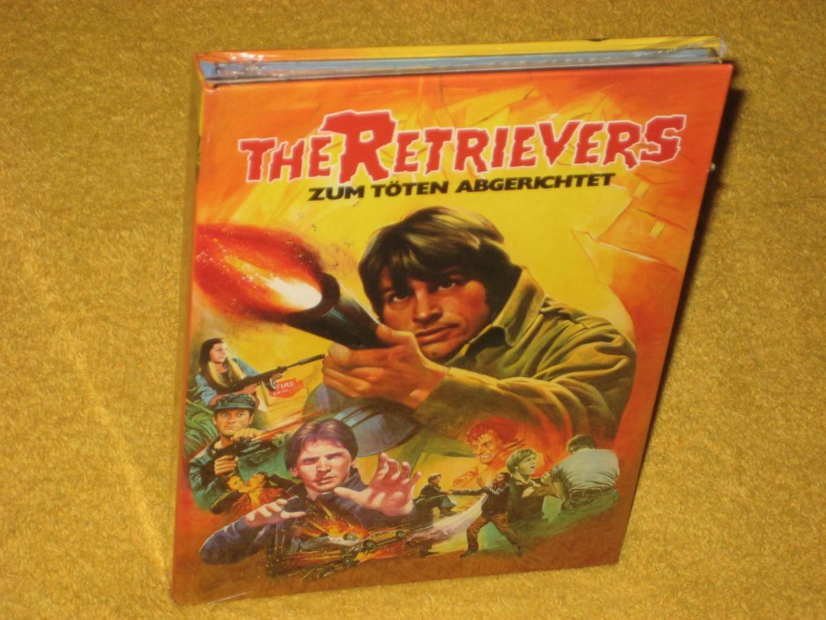 The Retrievers - Zum Töten Abgerichtet Mediabook Cover A Limited Edition Nr. 243/333 -  Blu-Ray + DVD -  NEU + OVP