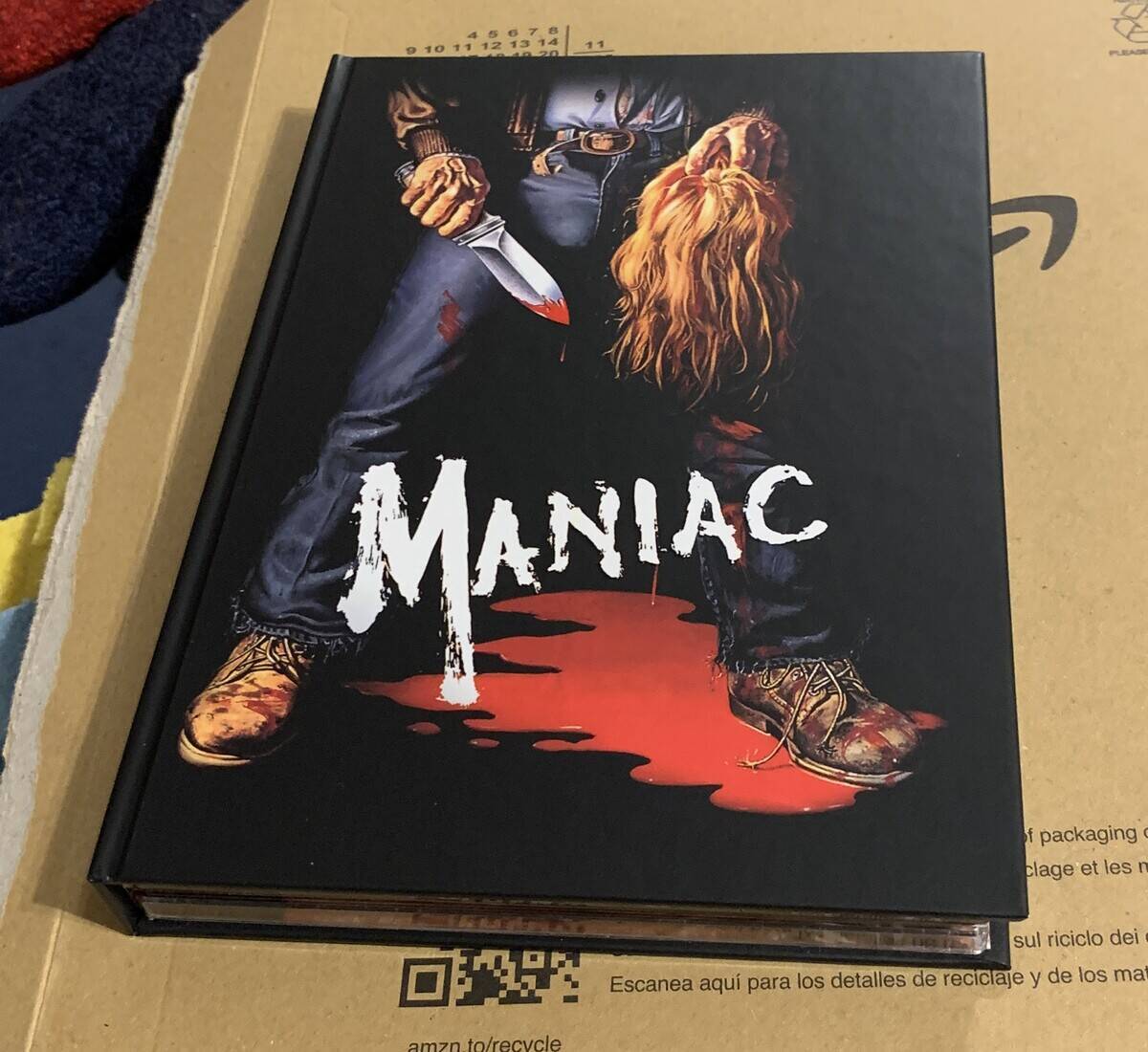 Mediabook Blu-ray Maniac 1980 William Lustig Joe Spinell 6-Disc
