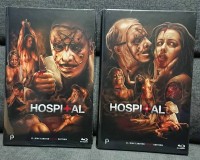 HOSPITAL 1+2 - jeweils als GR. HARTBOX - Blu-ray - Inked Pictures - Full Uncut - NEU+OVP