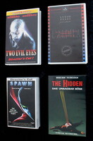 4 VHS - Spawn, The Hidden, Two Evil Eyes, L'Aldila 