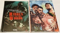 HIDDEN IN THE WOODS 💯%UNCUT‼️ BR+DVD Rick Melton MEDIABOOK Nr.55 + 72 Seitren HARDCOVERCOMIC OVP
