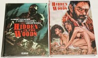 HIDDEN IN THE WOODS 💯%UNCUT‼️ BR+DVD Rick Melton MEDIABOOK Nr170 + 72 Seitren HARDCOVERCOMIC OVP