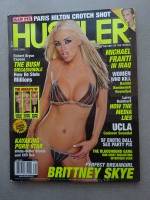 HUSTLER US Nr. 6 June 2006  Titelgirl BRITTNEY SKYE auf 11 Seiten + Poster - TIFFANY TAYLOR auf 8 Seiten 