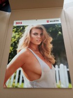 Würth 2015 XXL Sammler Kalender - Erotik Pin-Up Kalender Y1