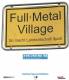 Full Metal Village - Limited Special Edition