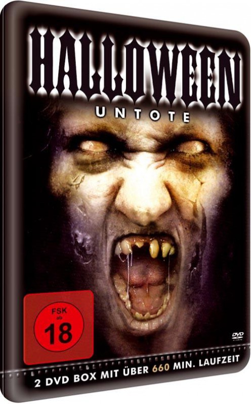 Halloween - Untote - 8 Filme - STEELBOOK - 2 DVD's - Wie NEU 