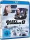 Fast & Furious 8 -Action mit VIN DIESEL & THE ROCK -Blu Ray -NEUWERTIG