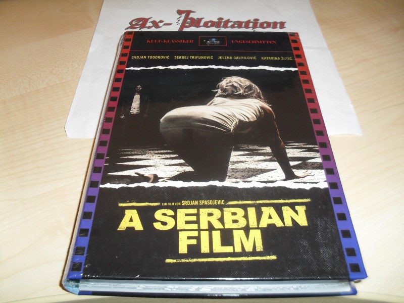 Ax-ploitation exklusiv: A Serbian Film - Große Hartbox - Limitiert 29/40 Blu Ray OVP UNCUT 