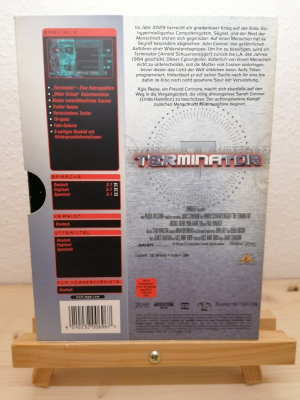 TERMINATOR - SPECIAL EDITION - DIGIPACK - DEUTSCH - DVD 