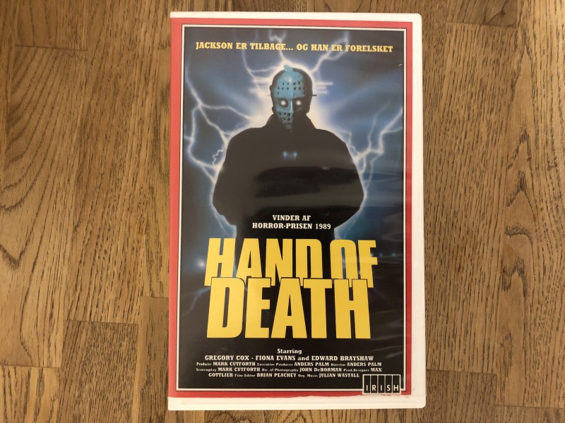 VHS Rarität Hand of Death dänische Fassung 