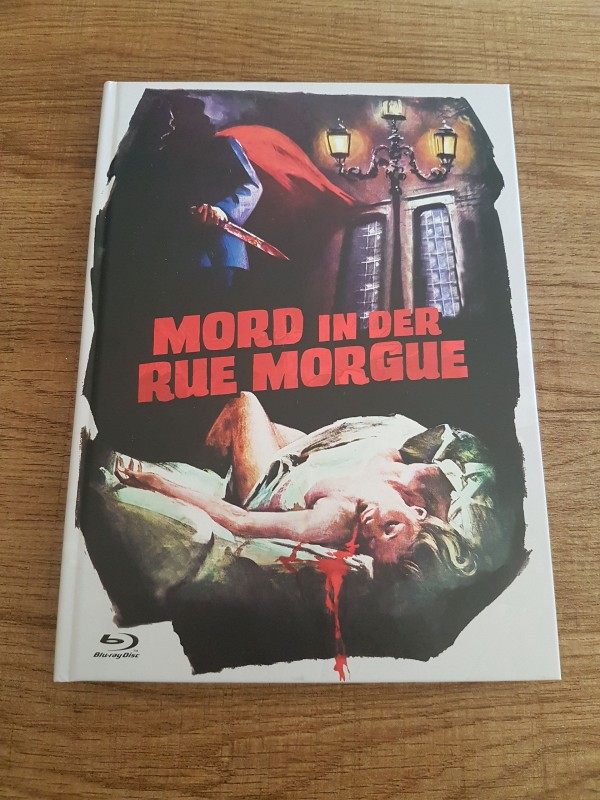 Mord in der Rue Morgue   Mediabook Cover B Blu Ray Disc & DVD 