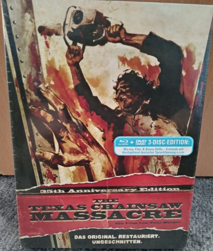 The Texas Chainsaw Massacre  - 35th Anniversary Edition von NSM, Ovp 