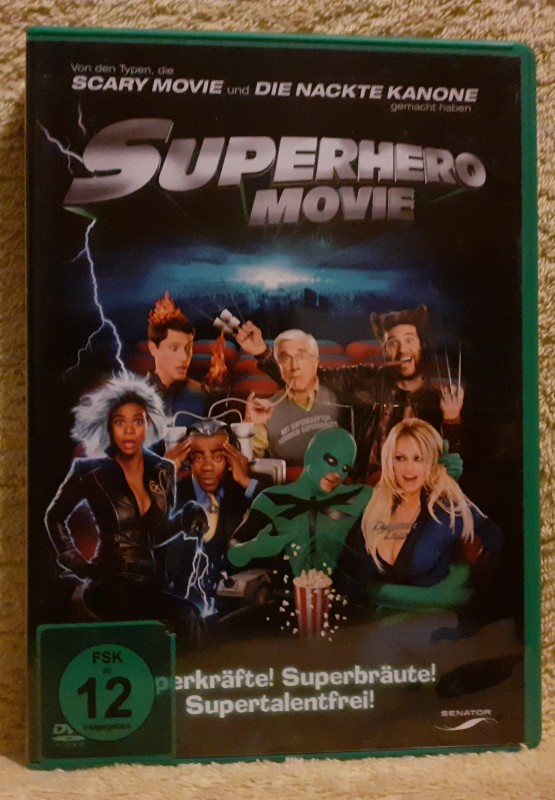 SUPERHERO MOVIE Leslie Nielsen Dvd Uncut (ss) 