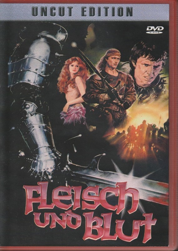 Fleisch und Blut , aka Flesh and Blood DVD Limited Uncut Edition 