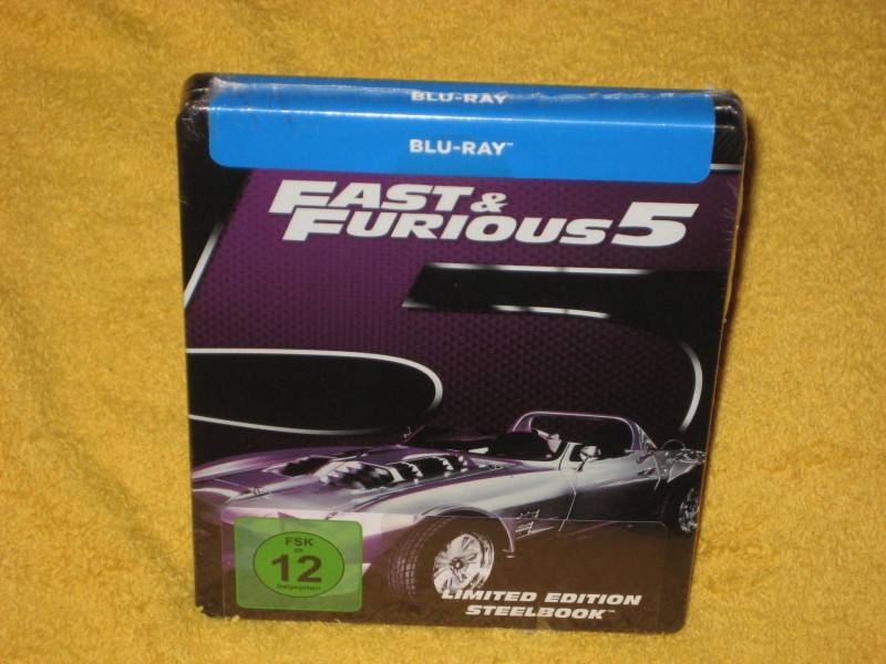 Fast & Furious 5  Steelbook Limited Edition Exklusive -  Blu-Ray - NEU und OVP 