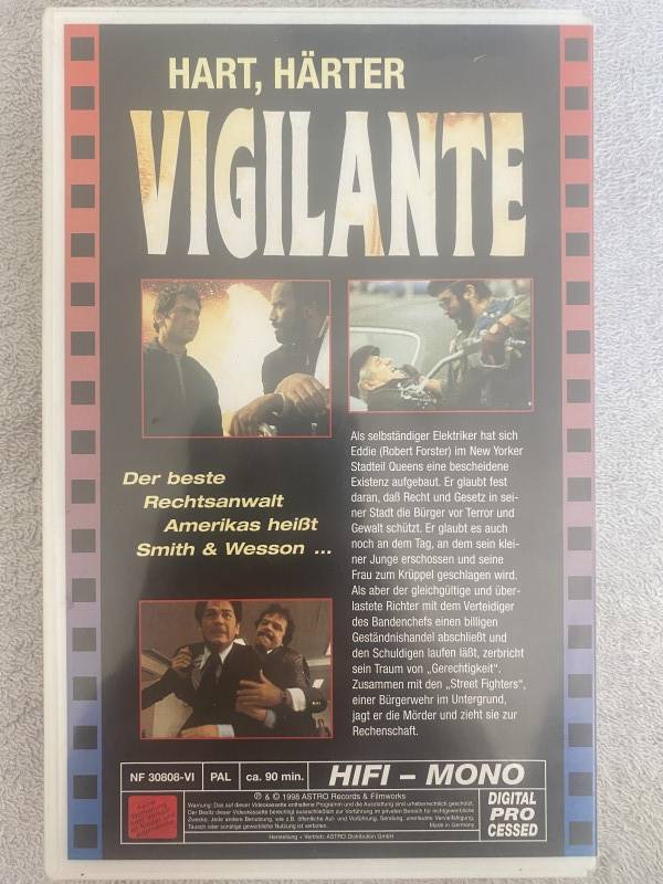 Vigilante - Astro VHS 
