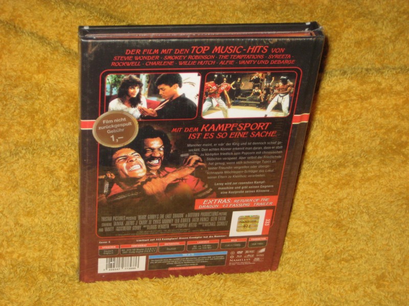 Der Tanz des Drachen  Mediabook - Cover C Nameless Limited Nr. 22/333 SONDERNUMMER Blu-Ray + DVD + CD Uncut - NEU + OVP 