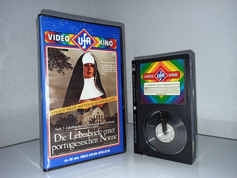 Die Liebesbriefe einer portugiesischen Nonne (AKA. Love Letters from a Portuguese Nun) - Betamax Video - Ufa dreistellig 