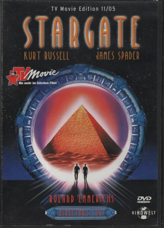STARGATE Roland Emmerich SciFi - Kurt Russell James Spader 