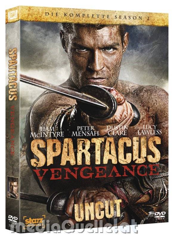 Spartacus VENGEANCE uncut DIE KOMPLETTE SEASON 2 4 DISC SPIO/JK kaufen Filmundo.de