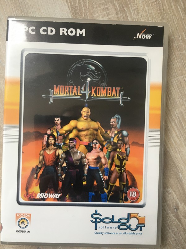 Mortal Kombat 4 RARITÄT PC Uncut 