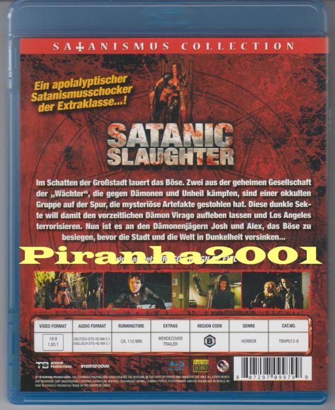 Satanic Slaughter - FULL UNCUT - Der Dämonenschocker - Krass - Kult 