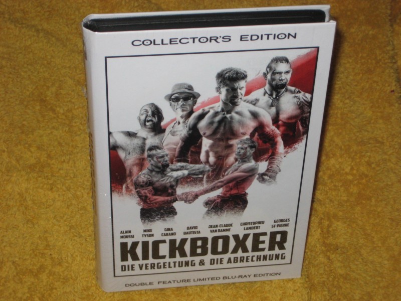 Kickboxer Abrechnung & Vergeltung Grosse Hartbox Cover A Limited Edition Nr. 48/50 - 2 Blu-Ray - Uncut - NEU + OVP 