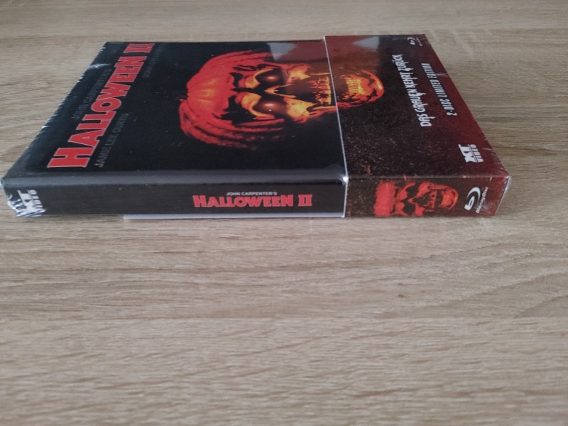 HALLOWEEN 2 - XT MEDIABOOK WATTIERT - HALLOWEEN II - 524/666 - NEU & OVP - COVER 2 - RAR & UNCUT 