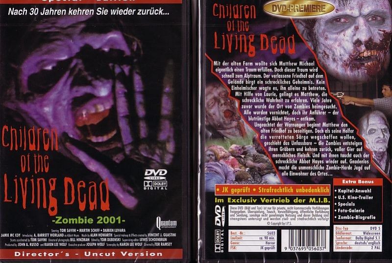 Children of the Living Dead  (0011652234  DVD Horror   Konvo91 