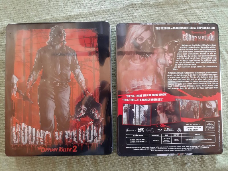 Orphan Killer 2 - Blu Ray Metalpak - Uncut - OVP 