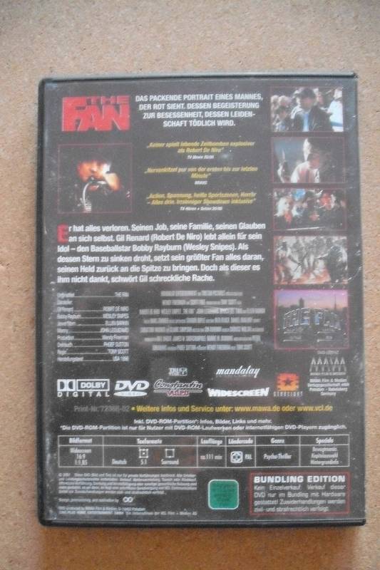 THE FAN -Uncut- DVD 