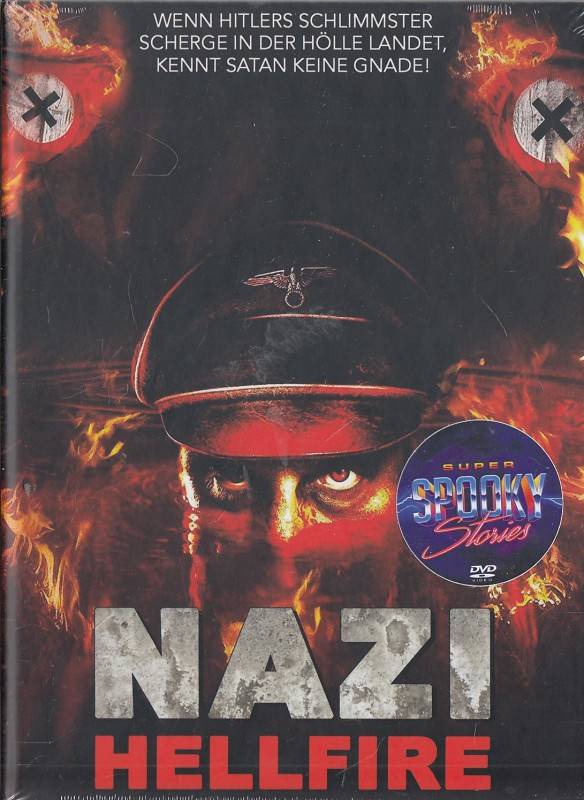 Nazi Hellfire Cover A - Limit 199 - Mediabook DVD Neu Spooky Stories 